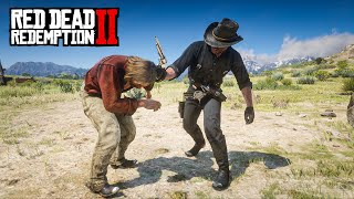 RDR 2 All Executions amp Takedowns Black Lung ft Rat [upl. by Cayser]