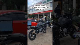 Cfmoto 450MT  Triumph Tiger Sport 660  Bmw Gs 750 [upl. by Weirick267]