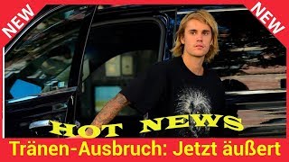 TränenAusbruch Jetzt äußert sich Justin Bieber selbst [upl. by Sillek556]