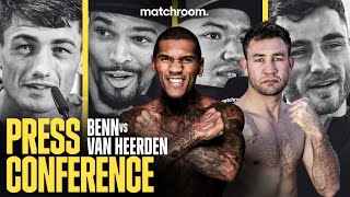 Conor Benn vs Chris Van Heerden Plus Undercard Press Conference [upl. by Hoagland]