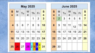 CCSD 202425 Academic Calendar Update [upl. by Shirk]