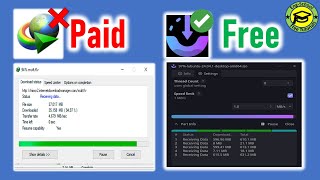 NEW FREE Download Manager for WINDOWS  IDM Best Alternative [upl. by Adiahs]
