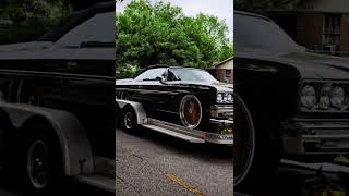 1975 Chevy Caprice convertible on Daytons donks 1975 caprice daytons vert chevy spokes [upl. by Nilre]