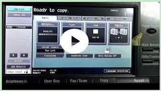 How to reset error Code C0202 in Konica Minolta Bizhub363  Daily New Solutions [upl. by Xer821]