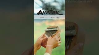 Leaves From The Vine Avatar The Last Airbender  Kalimba Tutorial [upl. by Navetse]