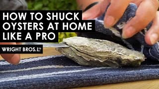 How To Shuck Oysters Like A Pro  Tips From An Oyster Master [upl. by Ainwat]