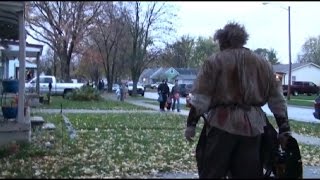 Morningside Sanitarium 2014 Halloween Home Yard Haunt Haunted House [upl. by Asilrak]