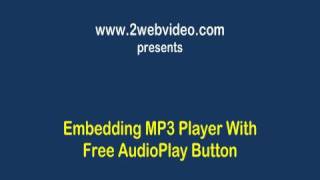 Embed MP3 Player In Your Website Easy amp Fast [upl. by Godart]