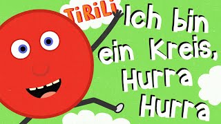 Kinderlied Formen  Ich bin ein Kreis hurra   TiRiLi  Kinderlieder [upl. by Sokairyk556]