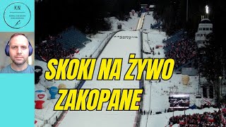 Skoki narciarskie na żywo Zakopane 20232024  kwalifikacje skokinarciarskie [upl. by Akered170]