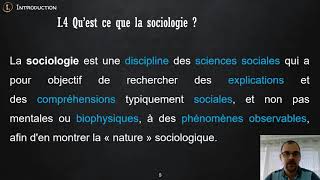 Qu’est ce que la sociologie [upl. by Luapnaej]