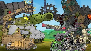 All Episodes Escape from Leviathan World  Cartoons about tanks [upl. by Akinat511]