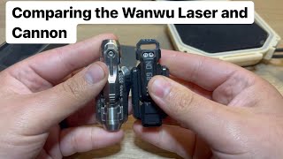 Comparison of the Wanwu Laser and Concussive Cannon Fidget Sliders [upl. by Eanyl]