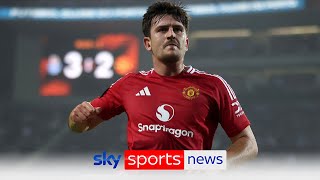 Europa League Maguire rescues Man Utd in stoppage time  Lyon punish Rangers [upl. by Isadore]