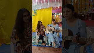 Lag ja gale with Guitar Harshada Rajurkar amp Shivani Shinde [upl. by Doelling]