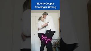 Elderly Couple Dancing amp Kissing shorts [upl. by Aynat24]