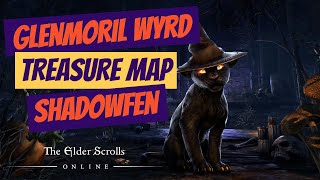 ESO Glenmoril Wyrd Treasure Map Shadowfen [upl. by Eilhsa979]