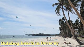 Bulabog Beach in Boracay Philippinesupdate boracay 2024 [upl. by Cleaves]