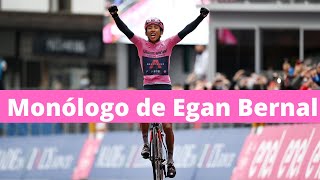 EGAN BERNAL gana la ETAPA REINA del GIRO 2021  Etapa 16 Giro de Italia 2021 [upl. by Gnen]