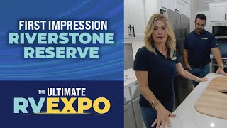 First Impression  Riverstone Reserve 3670RL  Tampa Ultimate RV Expo [upl. by Vinaya]