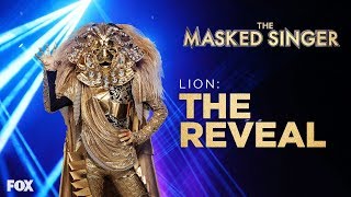 The Lion Is Revealed  Season 1 Ep 8  THE MASKED SINGER [upl. by Notgnimer]