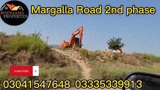 margalla road 2nd phase complete E11 enterchange  D 12  B17 margallaroad [upl. by Dorweiler429]