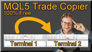 Simple Trade Copier for MT5  Copy Trades From One Account To Another Full MQL5 Programming [upl. by Humphrey]