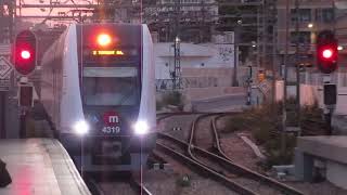 Metrovalencia L2 4319 arriving at Empalme [upl. by Iadam]