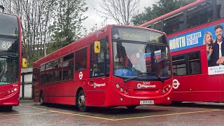 FRV Stagecoach London Route P4  Brixton Station  Lewisham Station  36342  LX09ADO [upl. by Elatsyrc]