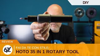 HOTO 35 IN 1 ROTARY TOOL lo stile inconfondibile recensione [upl. by Atterrol]