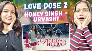 Vigdiyan Heeran  Honey Singh  Urvashi  Honey 30  Reactions Hut [upl. by Pearline915]