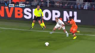 Vivianne Miedema Emotional goal European Qualifiers NetherlandsRussia [upl. by Huxham]