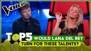 INCREDIBLE 😍 Lana Del Rey covers on THE VOICE  TOP5 [upl. by Eelrehpotsirhc772]