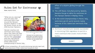 “Rules Set for Swimwear” Achieve 3000 answers [upl. by Chappy]