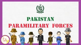 Pakistan Army  Paramilitary forces of Pakistan  ARMED FORCE [upl. by Nehpets679]