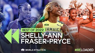 100m queen 👑  Best of ShellyAnn FraserPryce in 2022 [upl. by Eekcaj]