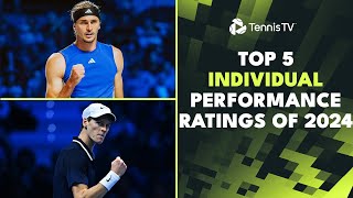 Top 5 Individual Performance Rating Matches Of 2024 [upl. by Marlyn738]