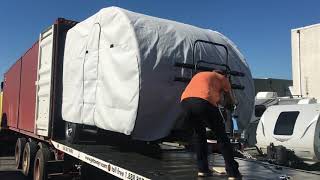 Alto  Safari Condo Trailers Unloaded at GetAway RV Centre [upl. by Yelknirb]