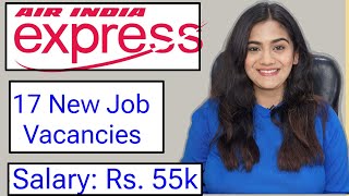 Air India Feb 2024 Job Vacancy  Airlines hiring Fresher Graduates as Data Scientist amp 17 Jobs [upl. by Mcgraw381]