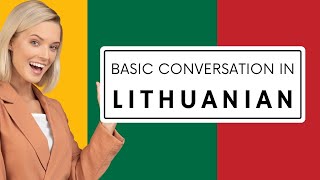 Basic Lithuanian Phrases for beginners How to introduce yourself in Lithuanian [upl. by Combs]