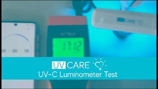 UVC Luminometer Test  UV Care [upl. by Haras]