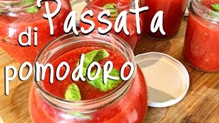 CONSERVA di salsa di pomodoro FATTA IN CASA [upl. by Leal]