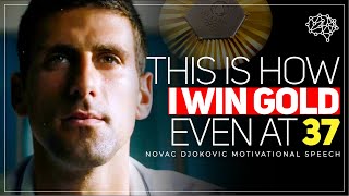 Novak Djokovic wins Gold  Novak gold medal Motivational Speech Will Leave You in Tears MUST WATCH [upl. by Idnar]