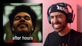 ITS SO GOOD The Weeknd After Hours FULL ALBUM REACTION [upl. by Annairdua]