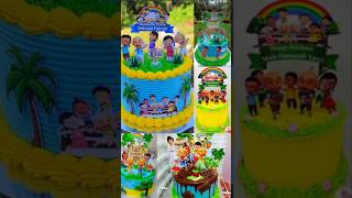 AKU SUKA KUE UPIN amp IPIN cake shorts [upl. by Vincentia]