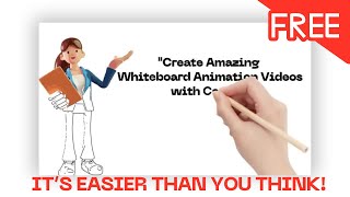 How to Create Whiteboard Animation Video In Canva Free [upl. by Elledoj205]