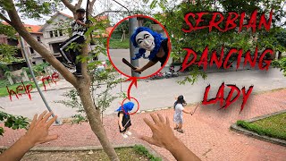 SERBIAN DANCING LADY REAL LIFE ESCAPE 370  Horror Parkour Pov Short  Bubbles 3Run [upl. by Munson]