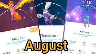 August 5 star raid pokemon go  Legendary raid anime gameplay [upl. by Lebazi22]