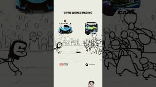 Asphalt 9 vs car x street carracinggamesonline gaming games racinggames drivinggames short [upl. by Haneeja]