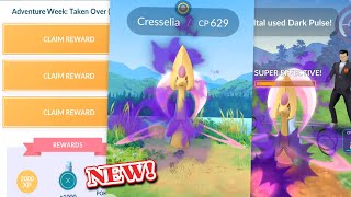 Giovanni is Back with New Shadow Legendary Cresselia  Pokemon GO Team Rocket Takeover Event [upl. by Senecal]